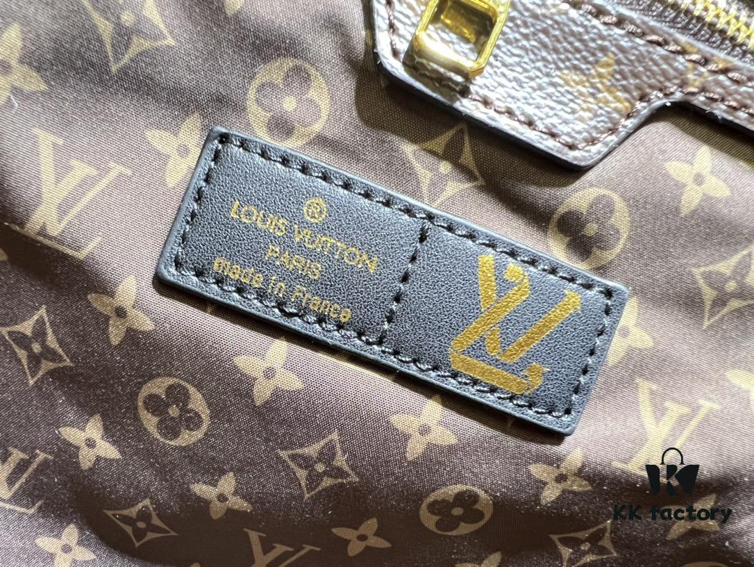 Upgraded Premium Quality M40995 M21090 Down Fabric Shopping Tote Bag Medium Louis Vuitton Reimagines the Iconic Neverfull Bag with Refined Interior Details