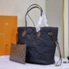 Upgraded Premium Quality M40995 M21090 Down Fabric Medium Shopping Bag Louis Vuitton Reimagines the Iconic Neverfull Tote, Exploring Refined Interior Details