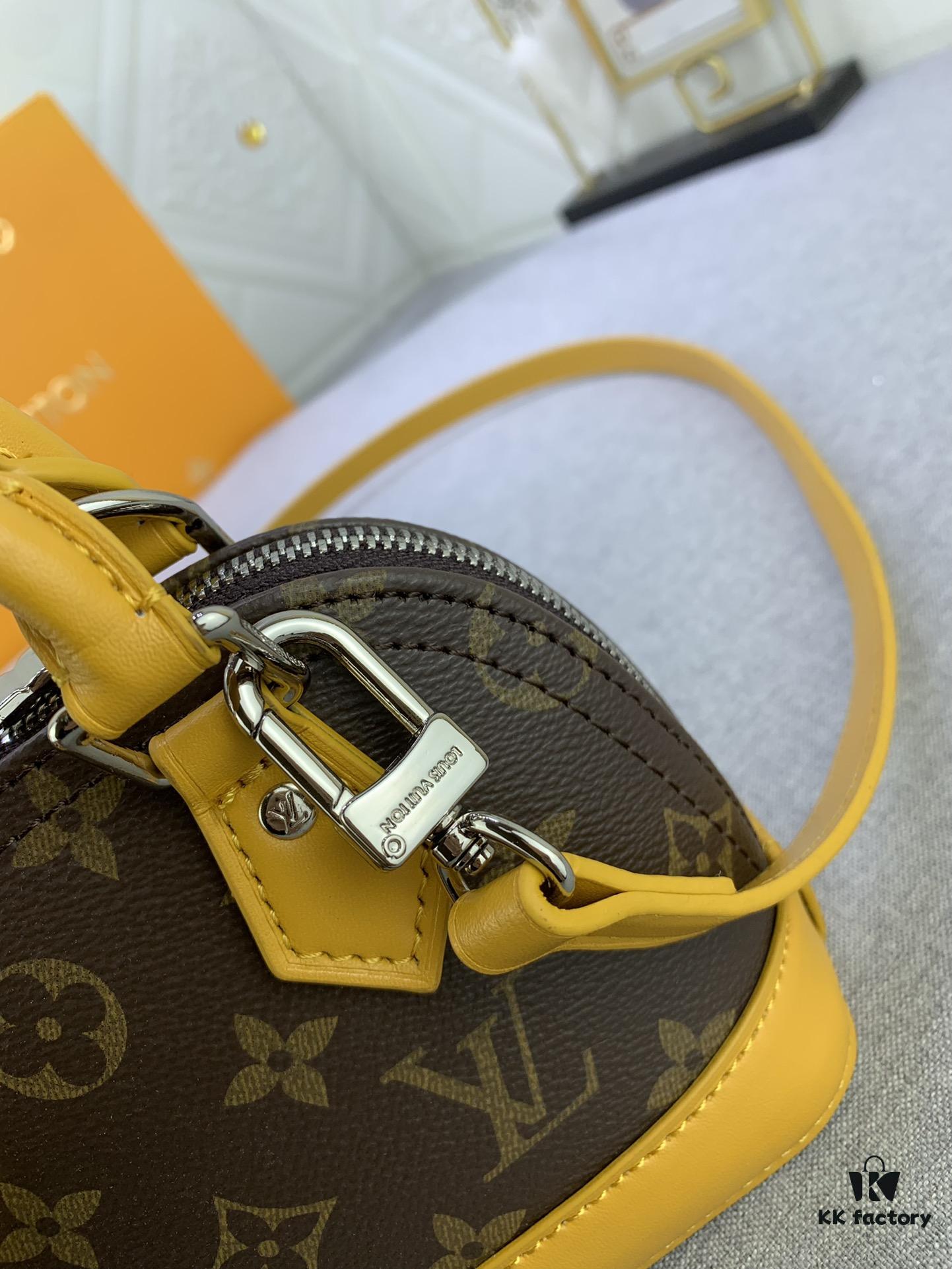 Upgraded Original 【Louis Vuitton Alma Nano Shell Bag】M82717 Monogram
