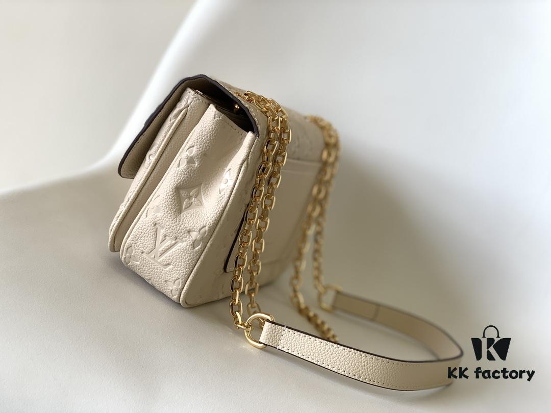 Louis Vuitton Marceau Chain Bag in Black M46200, Gray M46199, and Cream White M46201