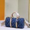 M20900 Keepall 25 Bag in Monogram Eclipse Reverse Denim Canvas