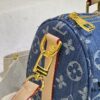 M20900 Keepall 25 Bag in Monogram Eclipse Reverse Denim Canvas