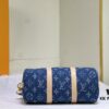 M20900 Keepall 25 Bag in Monogram Eclipse Reverse Denim Canvas