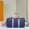 M20900 Keepall 25 Bag in Monogram Eclipse Reverse Denim Canvas