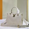M22311 Black M23637 Beige Top-Quality Original Stock The Lock & Go Handbag Expresses Contemporary Style Through Fashion-Forward Design and Refined Details
