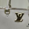 M22311 Black M23637 Beige Top-Quality Original Stock The Lock & Go Handbag Expresses Contemporary Style Through Fashion-Forward Design and Refined Details