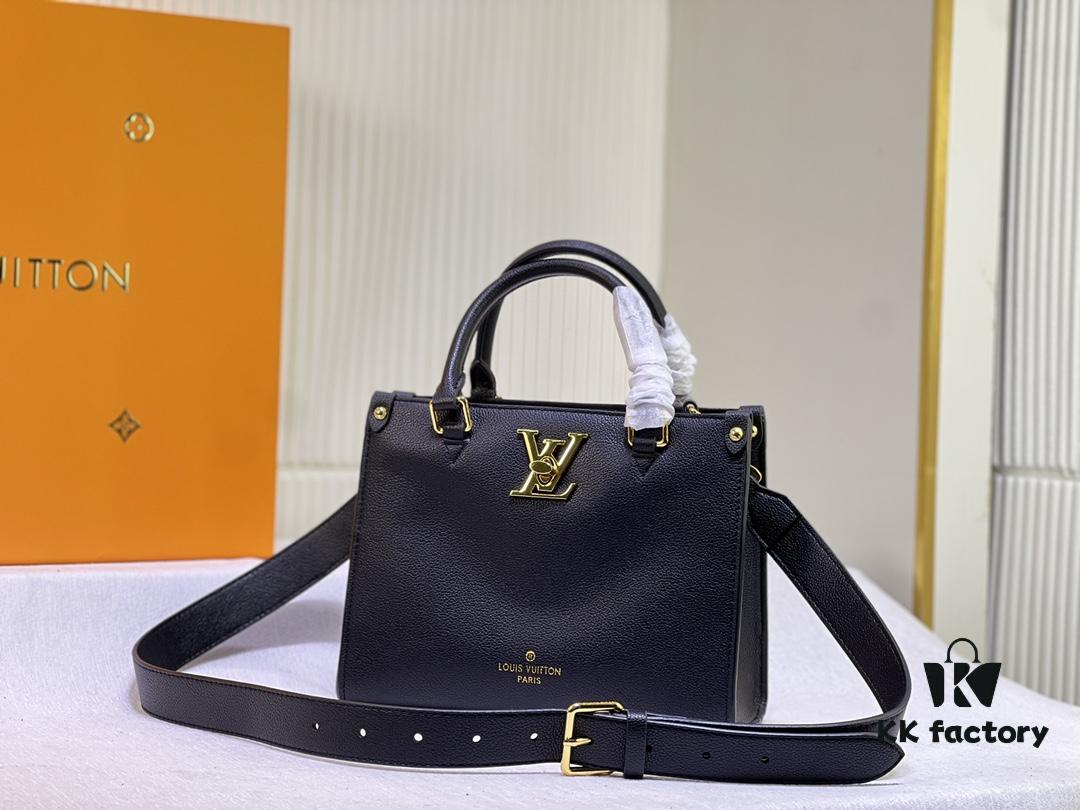 M22311 Black M23637 Beige Top-Quality Original Stock Lock & Go Handbag