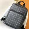 69305d95f09edb6de4c4ffcc Top Quality Original M45335 Black Flower Black Check Dean Backpack