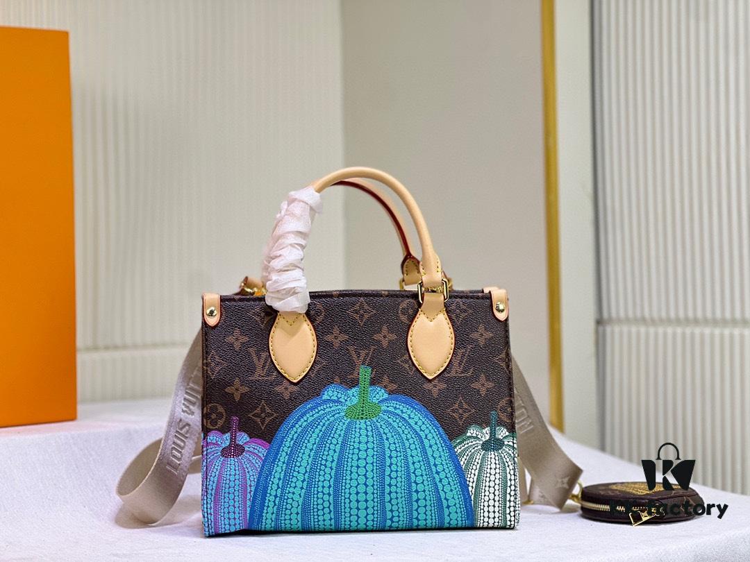 M46467 M45654 LV x YK OnTheGo Small Handbag