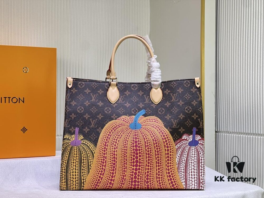 M46467 M44571 LV x YK OnTheGo Large Tote Bag