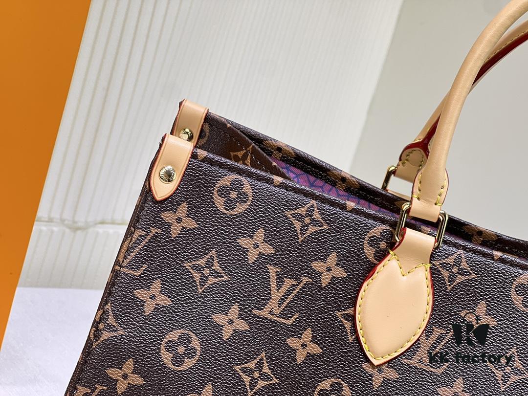 M46467 M44571 LV x YK OnTheGo Large Tote Bag