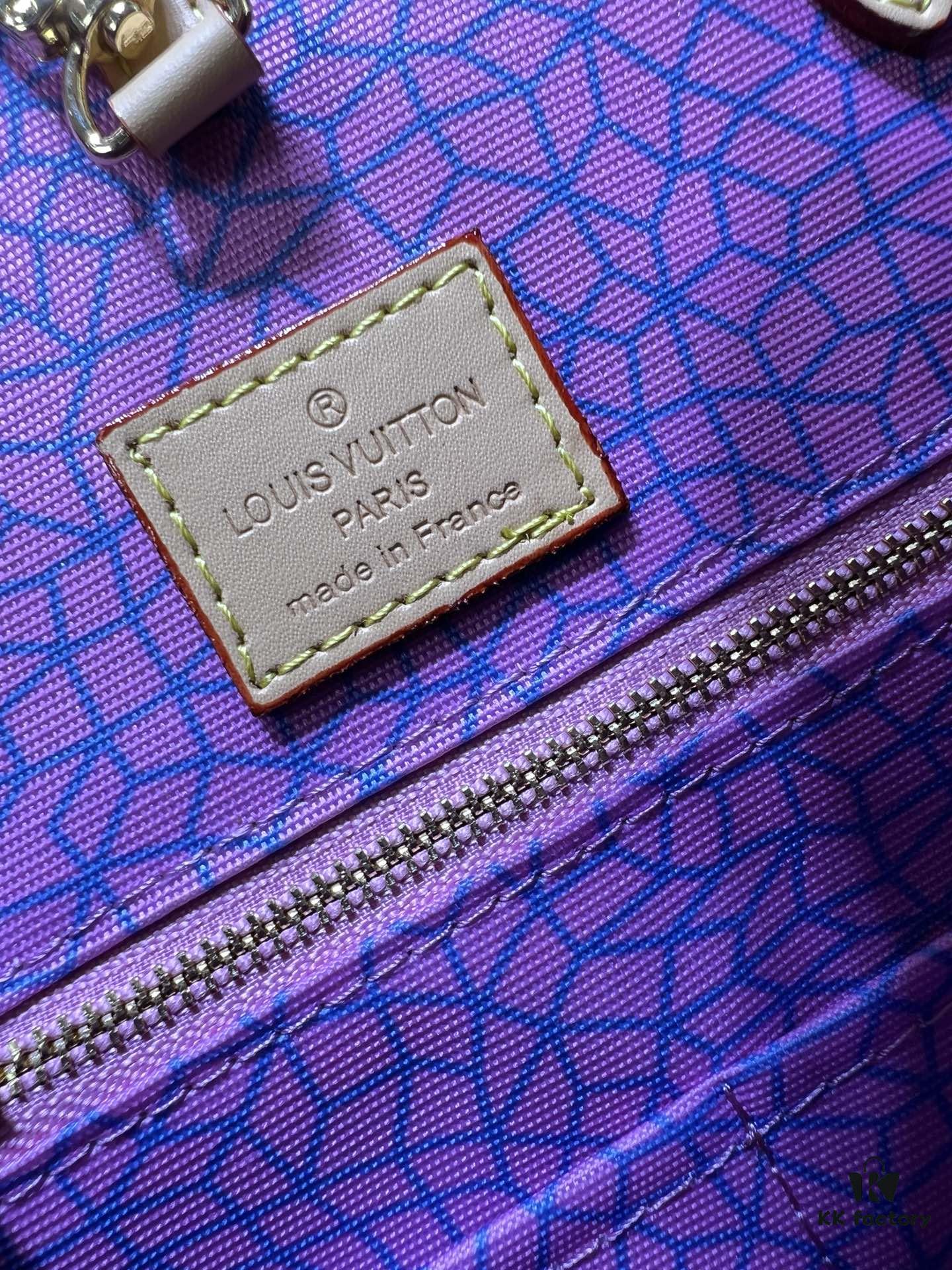 M46467 M44572 LV x YK OnTheGo Medium Tote Bag