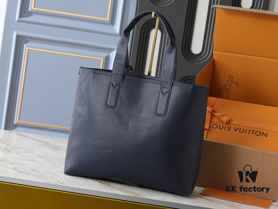 Upgraded Original M24771 Pilot Tote Bag from the LV Aerogram Collection