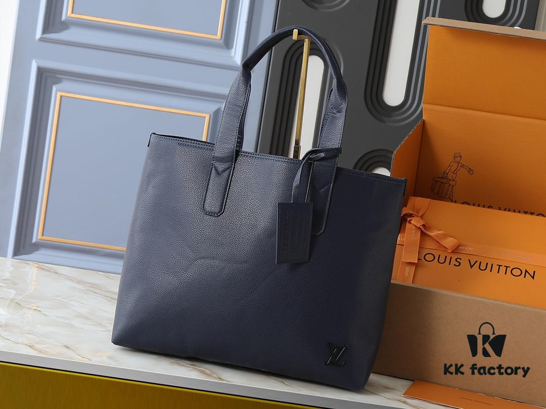 Upgraded Original M24771 Pilot Tote Bag from the LV Aerogram Collection