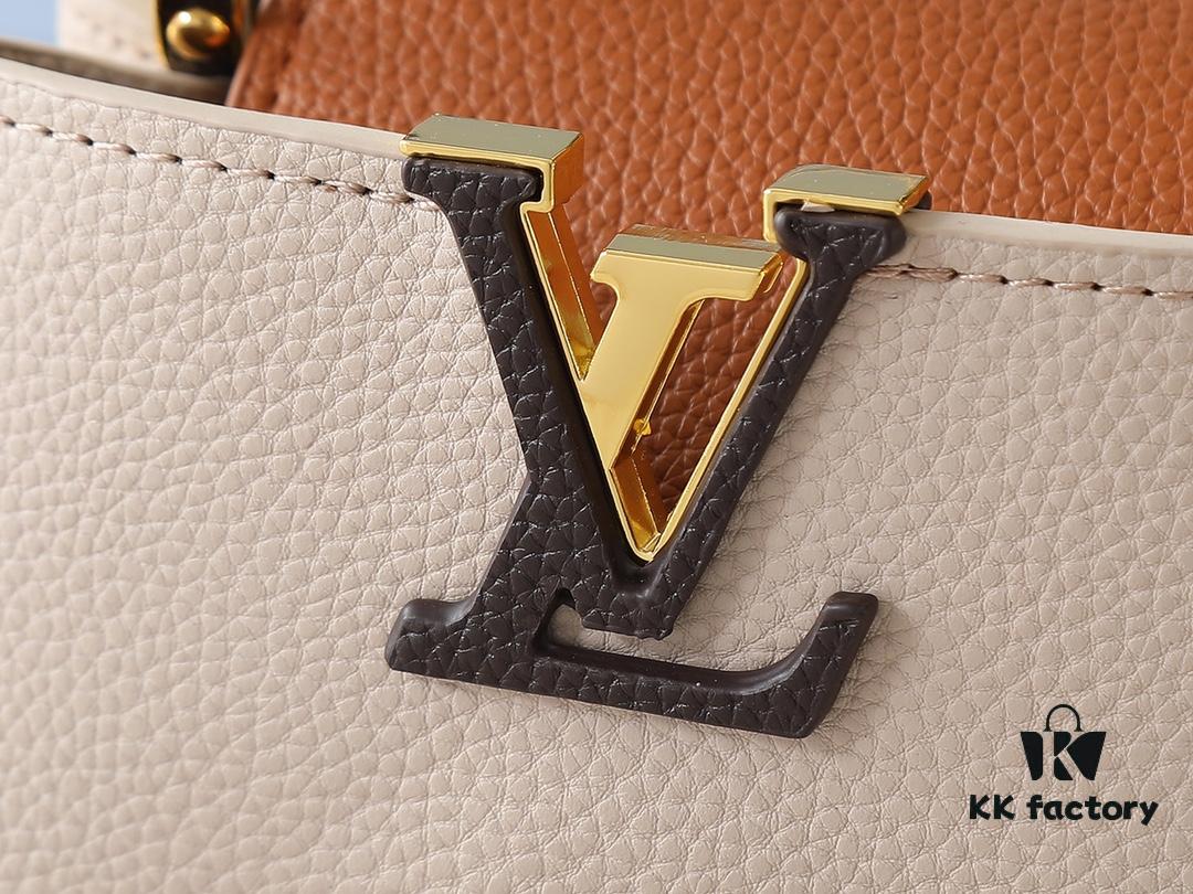 Upgraded Original M12956 M12952 M14176 Capucines Mini Bag in Elegant Taurillon Calfskin with Seasonal Hues