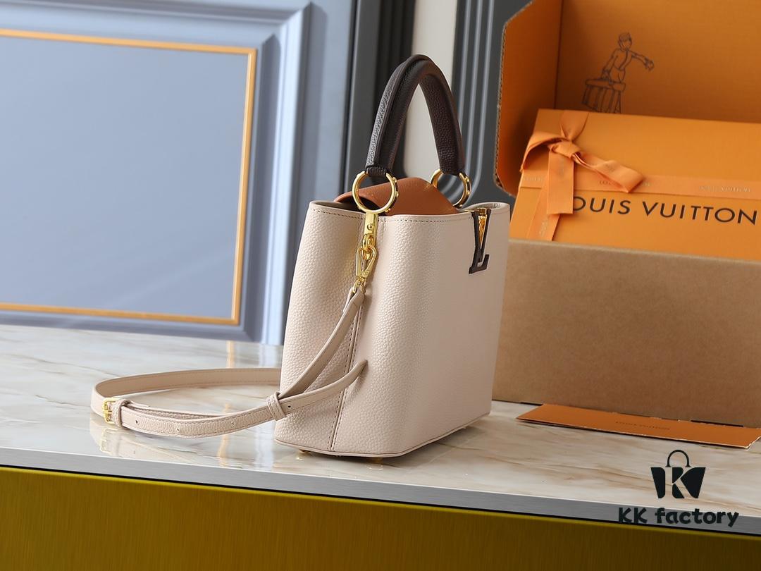 Guangzhou Stock Upgraded Original M12956 M12952 M14176 This Capucines Medium Handbag Features Elegant Seasonal Hues Rendered in Luxurious Taurillon Cowhide Leather