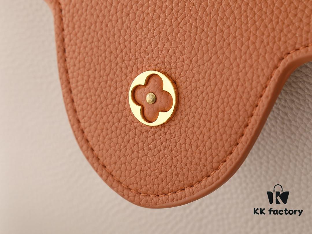 Guangzhou Stock Upgraded Original M12956 M12952 M14176 This Capucines Medium Handbag Features Elegant Seasonal Hues Rendered in Luxurious Taurillon Cowhide Leather