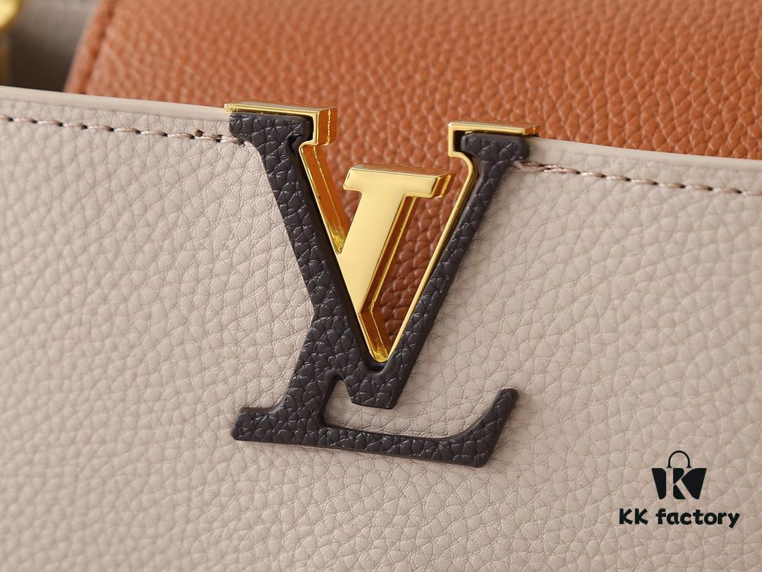 Guangzhou Stock Upgraded Original M12956 M12952 M14176 This Capucines Medium Handbag Features Elegant Seasonal Hues Rendered in Luxurious Taurillon Cowhide Leather