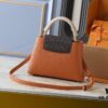 Upgraded Original M12956 M12952 M14176 Capucines Mini Bag in Taurillon Leather