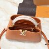 Upgraded Original M12956 M12952 M14176 Capucines Mini Bag in Taurillon Leather