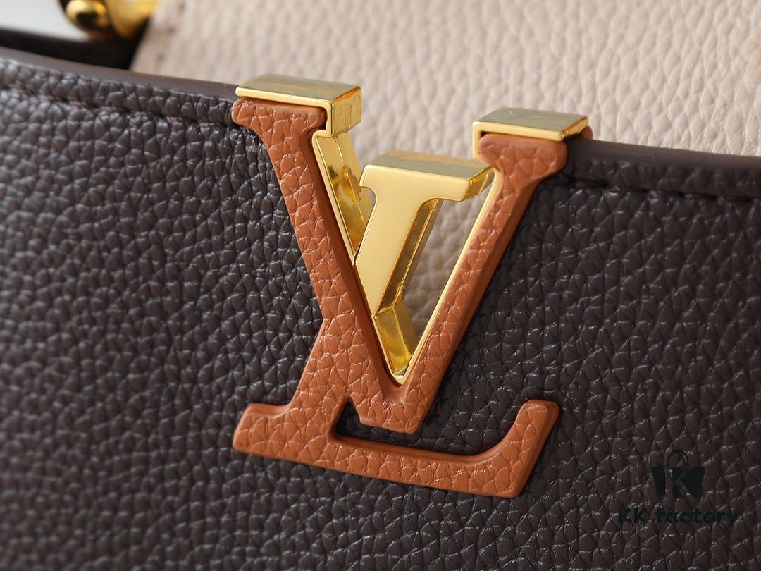 Upgraded Original M12956 M12952 M14176 Capucines Mini Bag in Elegant Taurillon Calfskin with Seasonal Hues