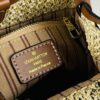 New Small LV NOE PURSE Bucket Bag in Raffia Leather