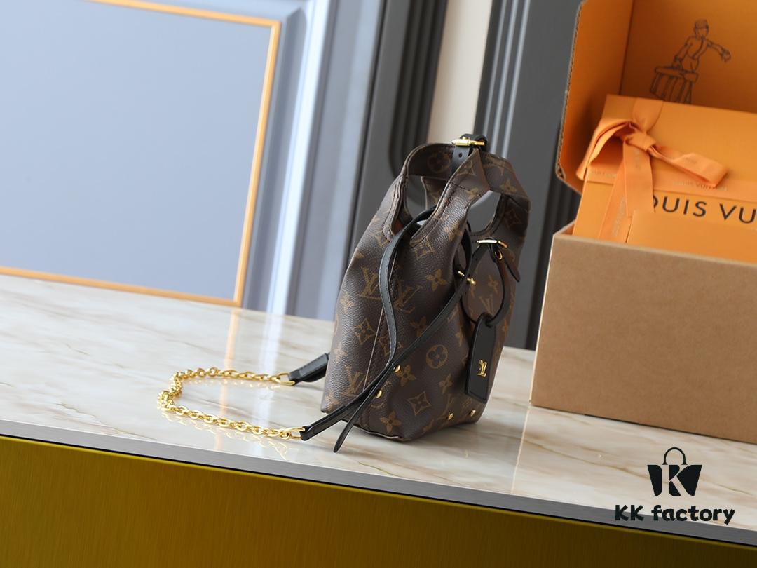 Upgraded Original M46816 Monogram Reverse Canvas Atlantis BB Handbag