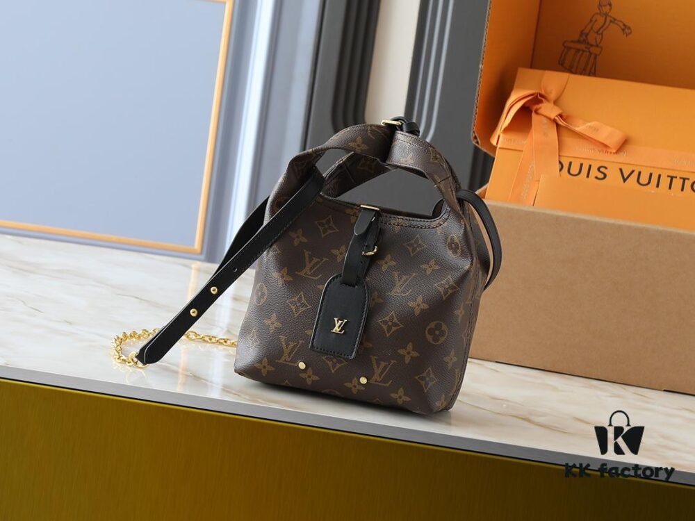 Upgraded Original M46816 Monogram Reverse Canvas Atlantis BB Handbag