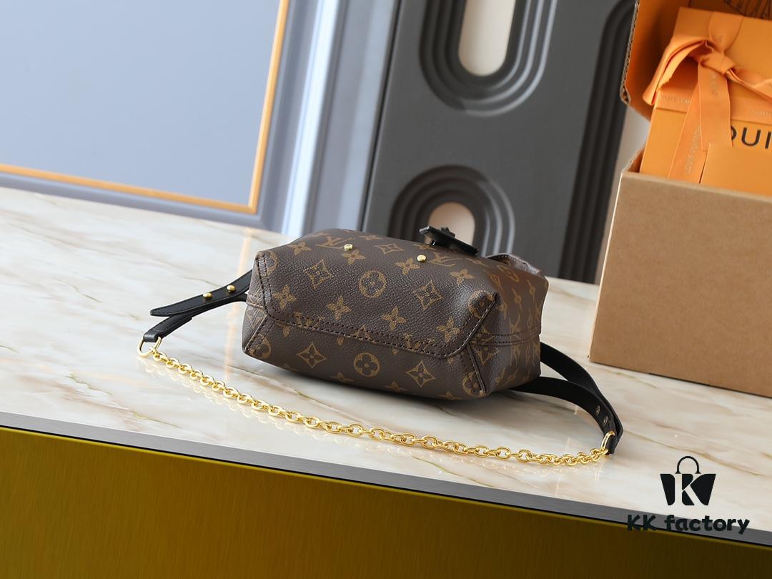 Upgraded Original M46816 Monogram Reverse Canvas Atlantis BB Handbag