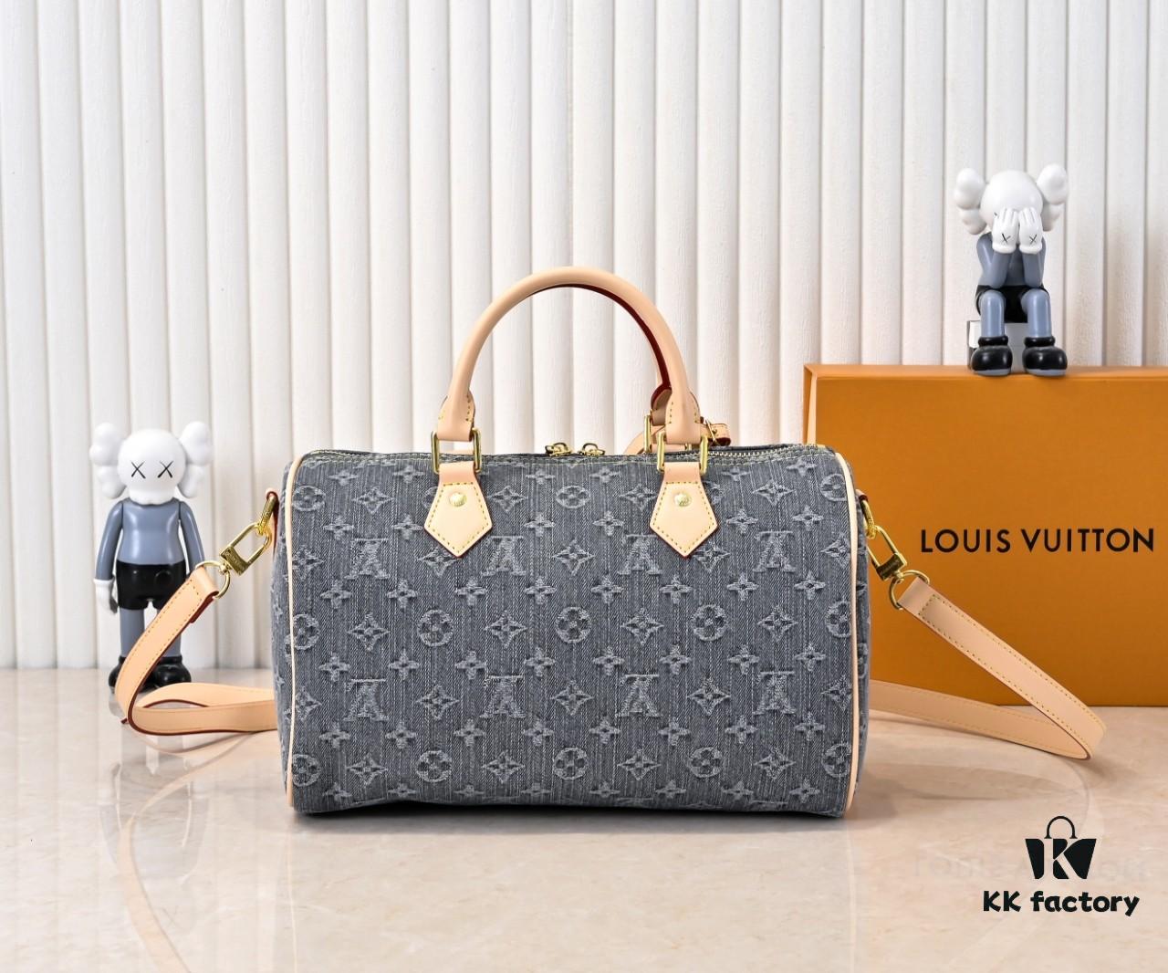 M13443 M40391 Denim Jeans Louis Vuitton x Takashi Murakami Cherry Monogram Bag