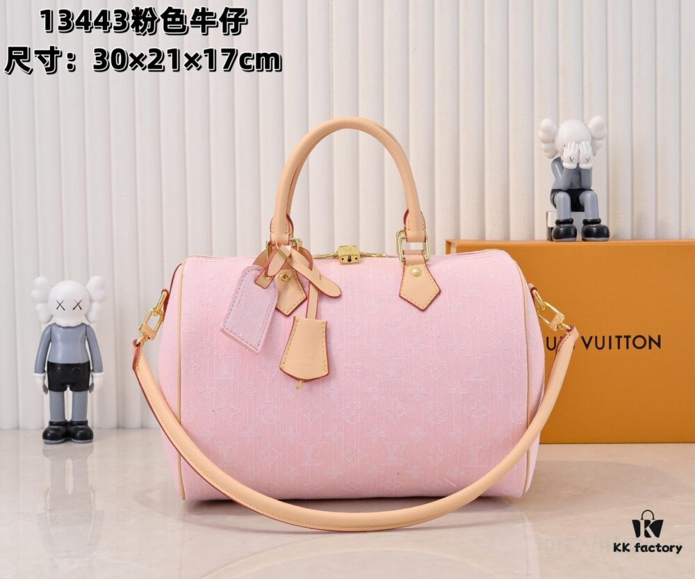 M13443 M40391 Denim Jeans Louis Vuitton x Takashi Murakami Cherry Monogram Bag