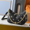 Upgraded Original M14634 M45832 Boulogne Handbag in Monochrome Aesthetic