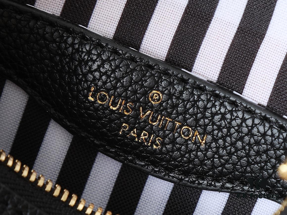 Upgraded Original M14634 M45832 Boulogne Handbag in Monochrome Aesthetic