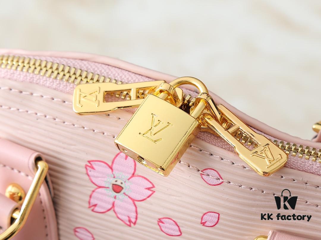 Upgraded Original M13104 M53152 [LV × TM Alma BB Handbag] Cherry Blossom (Takashi Murakami)