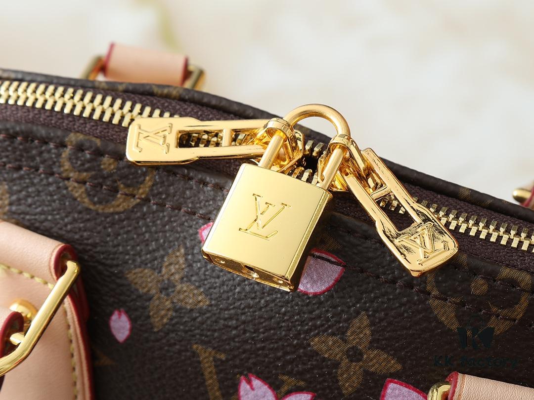 Upgraded Original M13104 M53152 [LV × TM Alma BB Handbag] Cherry Blossom (Takashi Murakami)