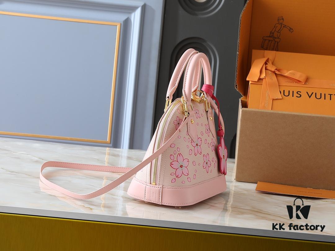 Upgraded Original M13104 M53152 [LV × TM Alma BB Handbag] Cherry Blossom (Takashi Murakami)