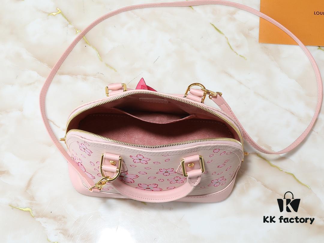 Upgraded Original M13104 M53152 [LV × TM Alma BB Handbag] Cherry Blossom (Takashi Murakami)