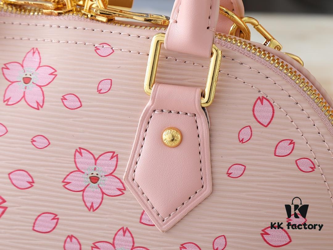 Upgraded Original M13104 M53152 [LV × TM Alma BB Handbag] Cherry Blossom (Takashi Murakami)