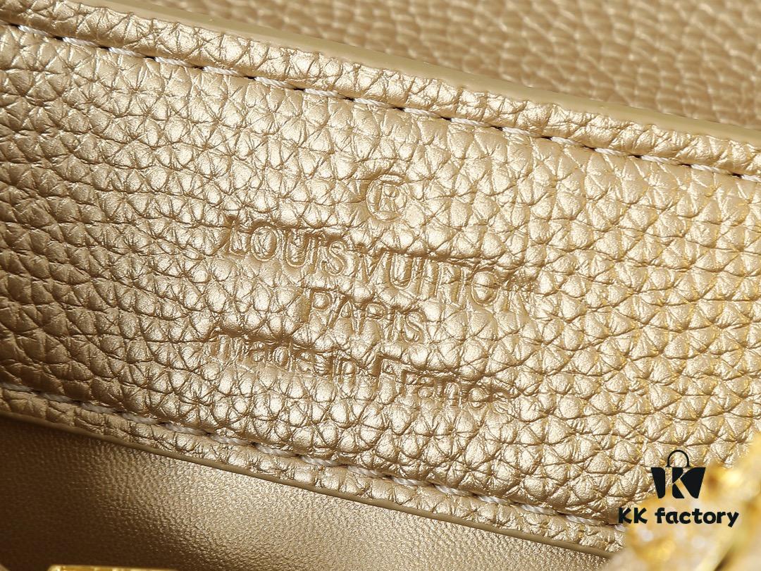 Guangzhou Stock Upgraded Original M24583 M24584 M24585 Gold-Tone Crystal Flower Crown Capucines Handbag