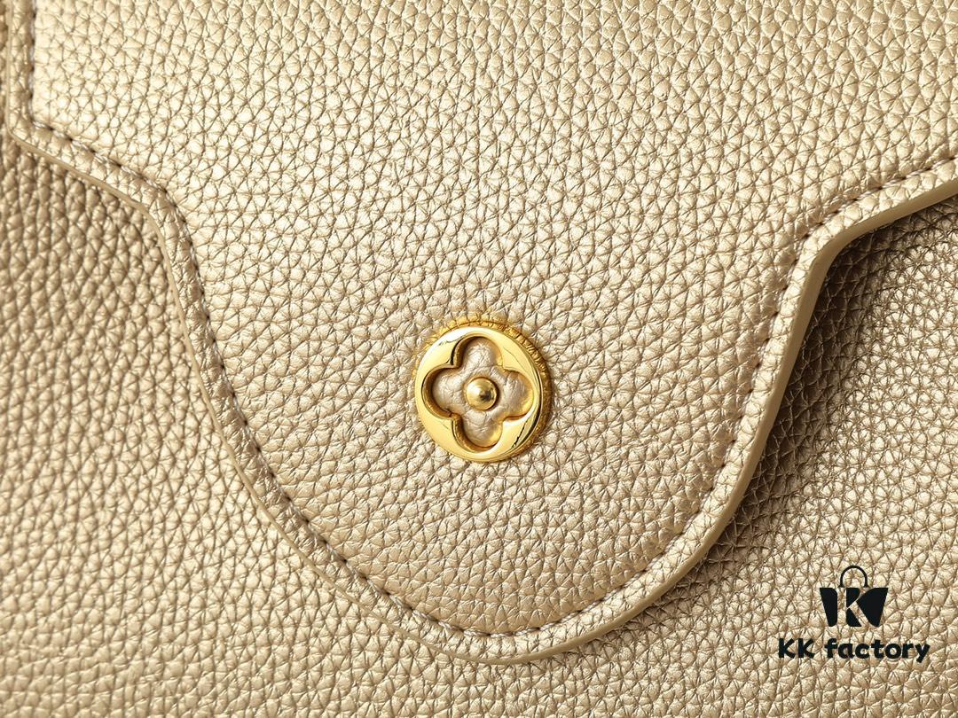 Guangzhou Stock - Upgraded Original M24583 M24584 M24585 Gold-Tone Crystal Flower Crown Capucines Handbag