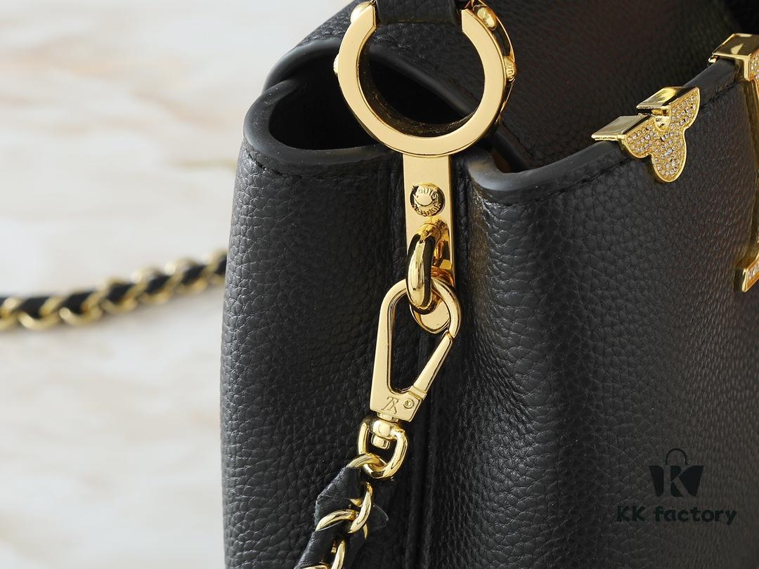 Guangzhou Stock Upgraded Original M24583 M24584 M24585 Gold-Tone Crystal Flower Crown Capucines Handbag