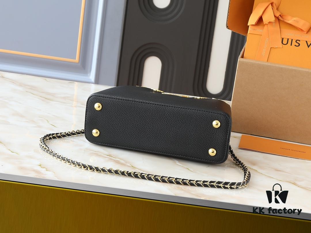 Guangzhou Stock Upgraded Original M24583 M24584 M24585 Gold-Tone Crystal Flower Crown Capucines Handbag