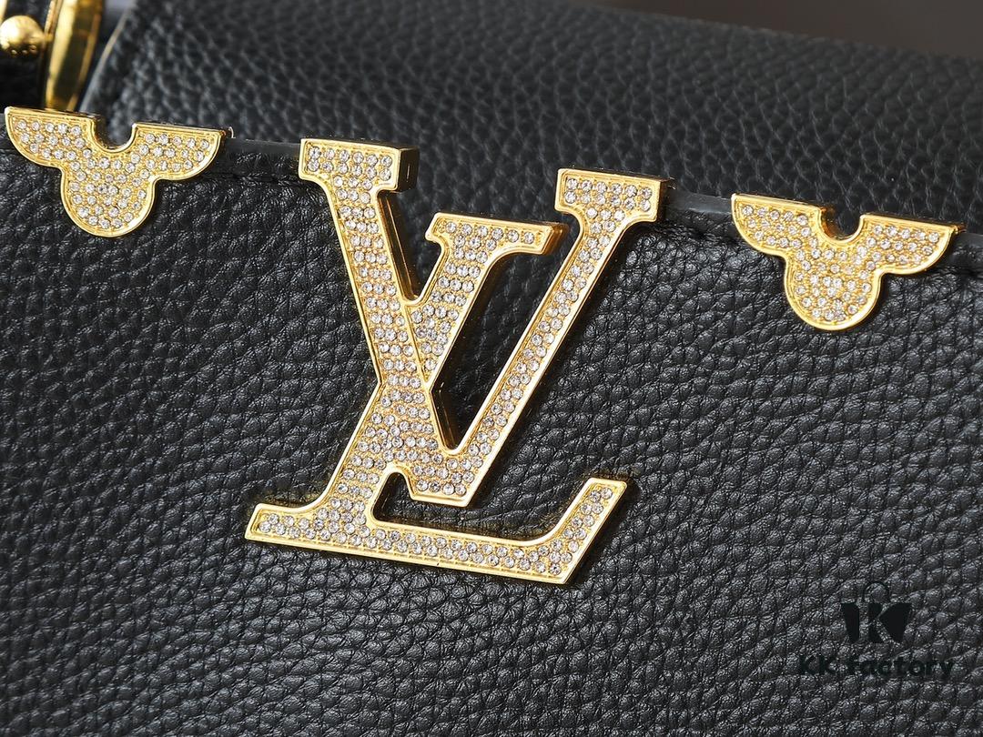 Guangzhou Stock Upgraded Original M24583 M24584 M24585 Gold-Tone Crystal Flower Crown Capucines Handbag