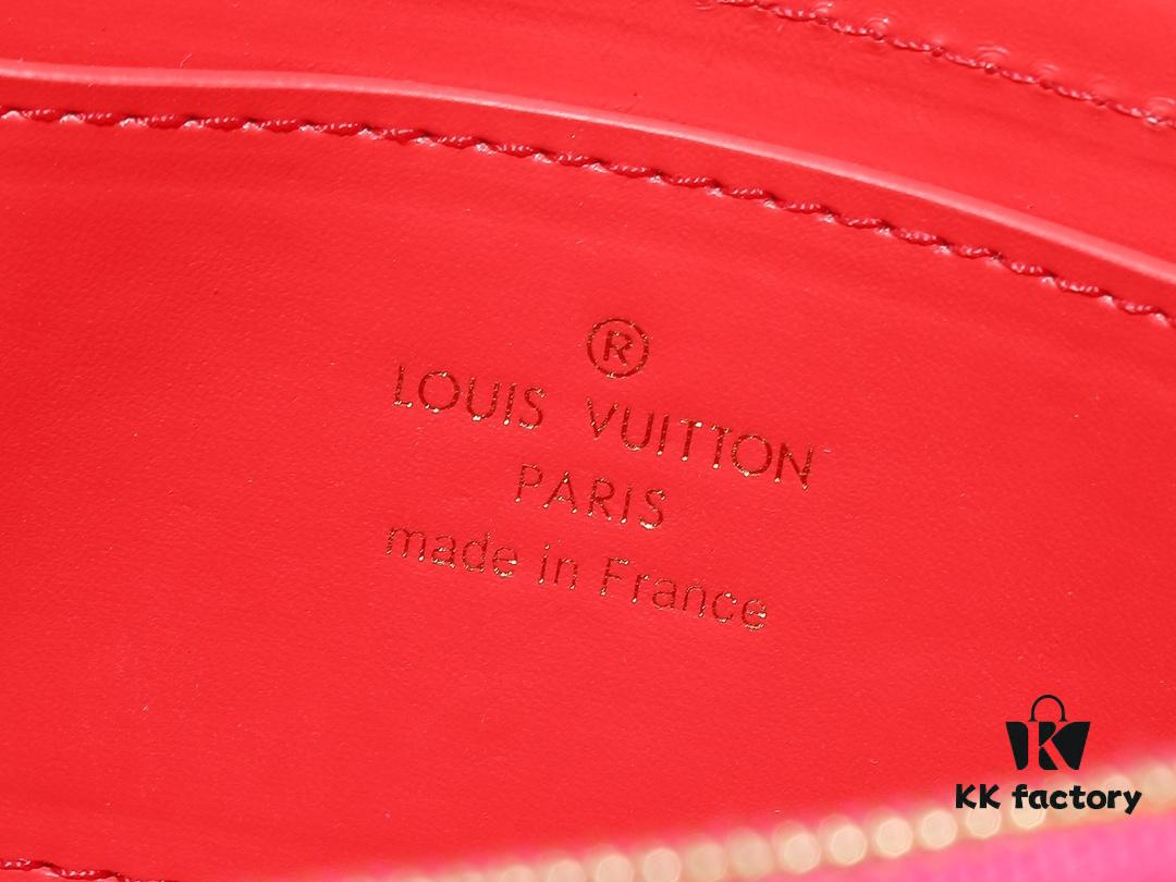 Upgraded Original M21590 M59090 Twist One Handle BB Handbag crafted from deeply dyed Taurillon leather, featuring a top single handle and the iconic LV Twist turn-lock flap closure. The contrast-color leather lining adds a fashionable touch, suitable for crossbody, shoulder, or handheld wear.