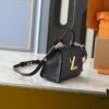 Upgraded Original M21590 M59090 Twist One Handle BB Bag Crafted from Deep-Dyed Taurillon Leather with Top Single Handle and Iconic LV Twist Lock Flap, Contrasting Leather Lining Adds a Touch of Fashion, Ideal for Crossbody, Shoulder, or Hand Carry