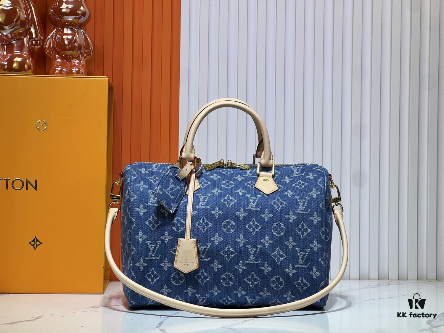 Grey Denim Blue Denim M13344 M40391 Denim Jeans Louis Vuitton Takashi Murakami Cherry Monogram Collection