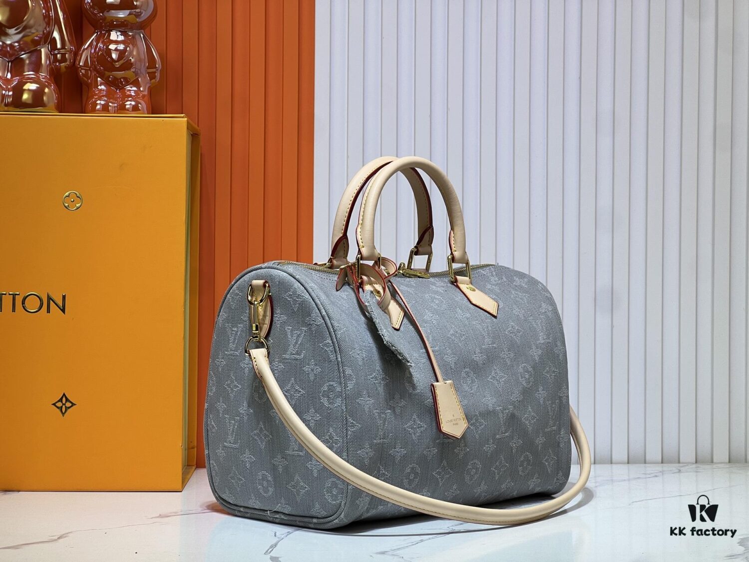 Grey Denim Blue Denim M13344 M40391 Denim Collection Louis Vuitton
