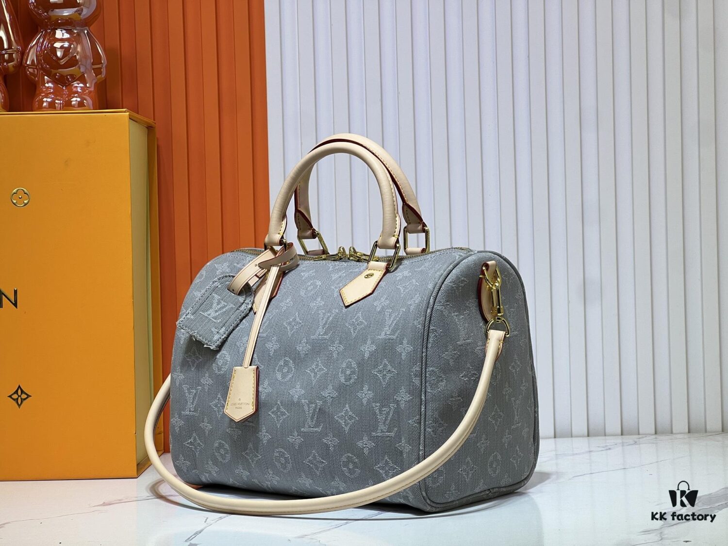Grey Denim Blue Denim M13344 M40391 Denim Collection Louis Vuitton