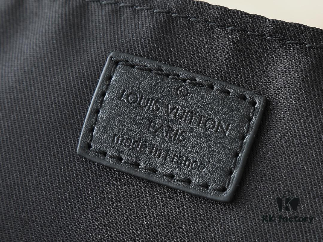 Upgraded Original M13938 Embroidered Black M14778 Pressed Black, M12697 Full Leather Khaki Monogram Bag