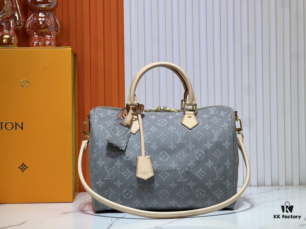 Grey Denim Blue Denim M13344 M40391 Denim Collection Louis Vuitton